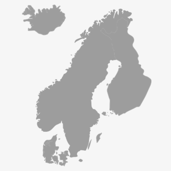 Skandinavienkarte zum Angebot der Firma Möbeltransport Heine