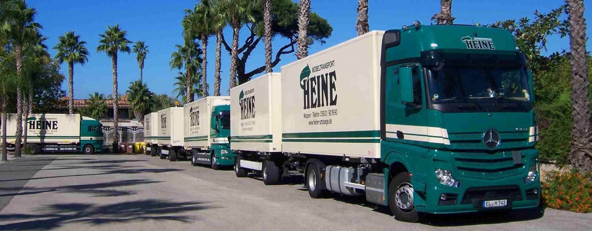 Firma Möbeltransport Heine Palmen Neapel 